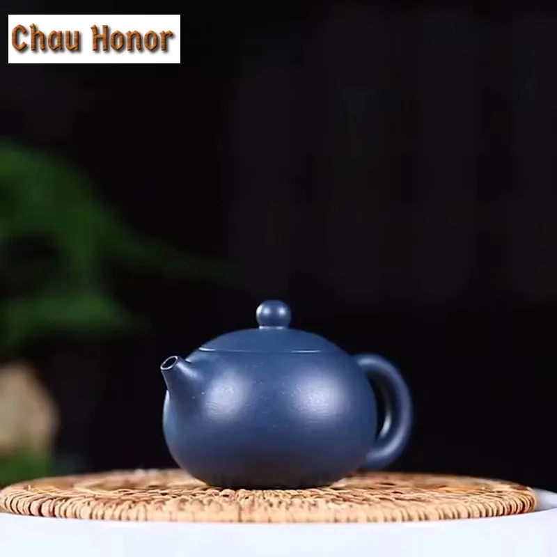 180ml Yixing Famous Purple Clay Teapots Ball Hole Filter Xishi Tea Pot Beauty Kettle Ore Handmade Zisha Tea Set Exquisite Gifts