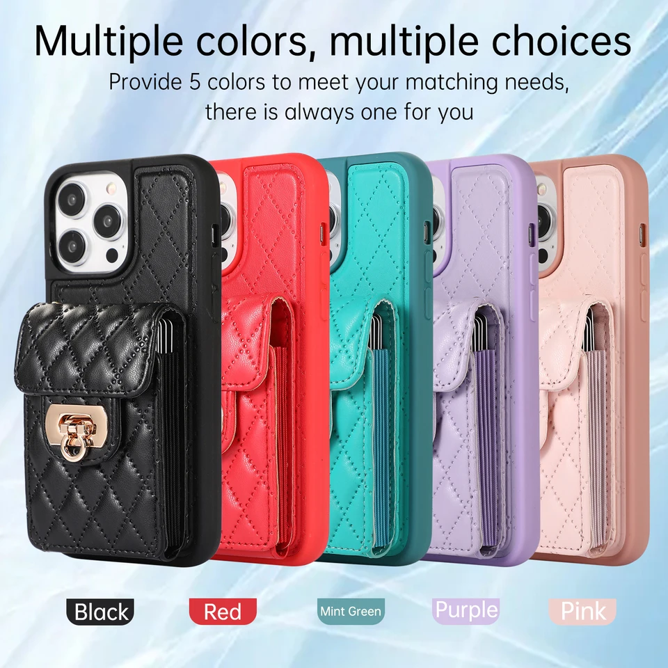 nincyee Vera Pelle Portafoglio Custodia per iPhone 12 PRO Max,Chiusura Magnetica Flip Stand CustodiePelle Vera Motivo Coccodrillo