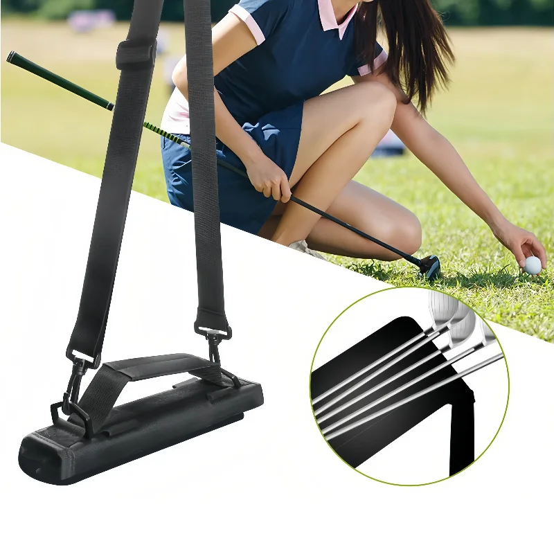 Golf Club Storage Carry Bag - Ultra Light Nylon Driving Range Case with Adjustable Padded Shoulder Strap