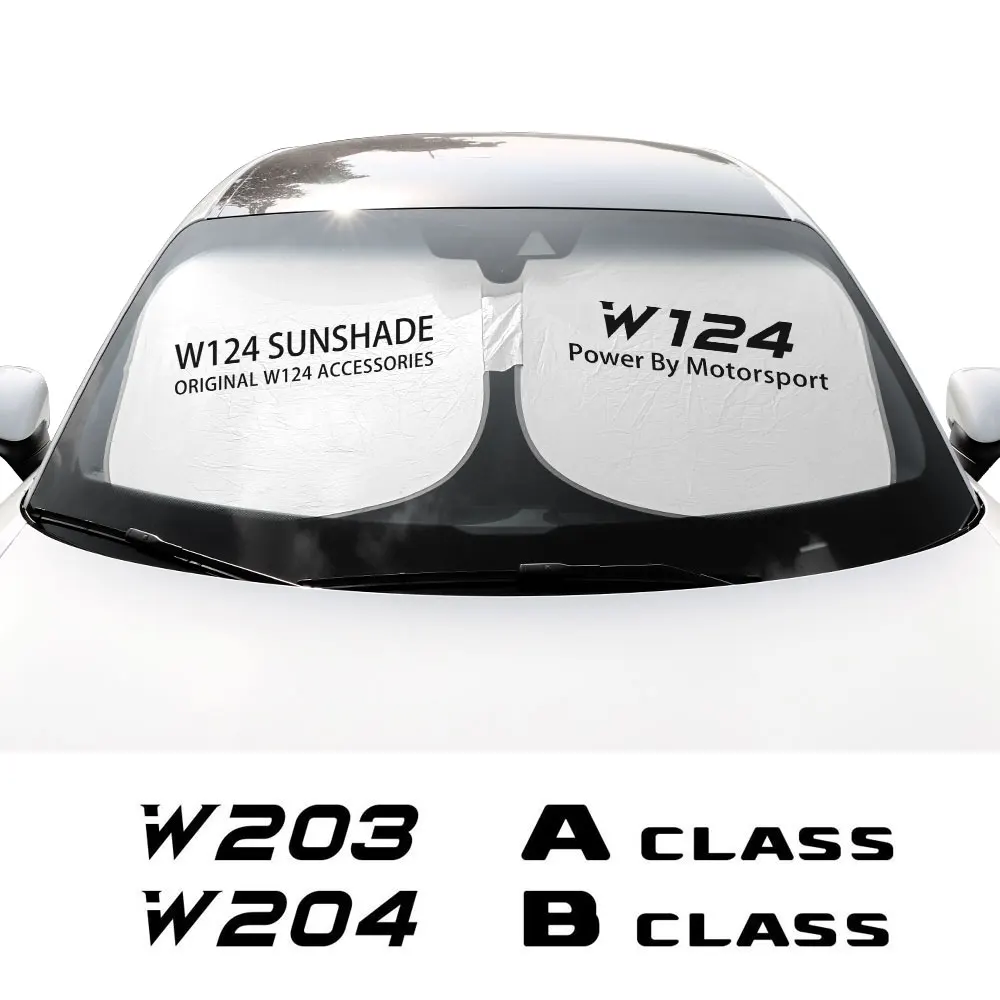 Auto windshield sunshades slunečník obal anti UV reflektor pro mercedes benz lodni pokud by C eulerovo císlo S třída W124 W203 W204 CLA CLS SL SLC SLK