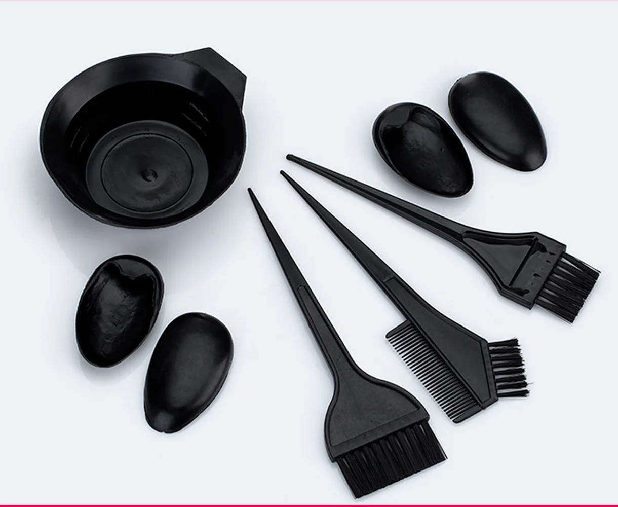 Description Picture 3 of itemHair Color Dye Bowl Comb Brushes Tool Kit Set Tint Coloring Dye Bowl Comb Brush Twin Headed Brushes Set