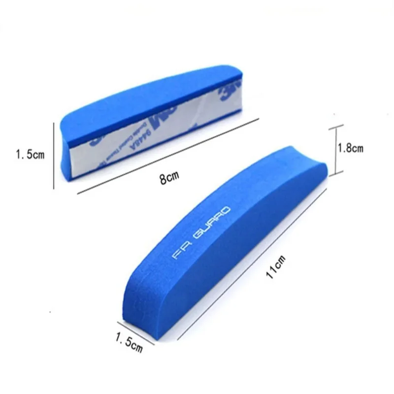 4Pcs Car Door Protector Guard Strip Scratch Protector Car Rubber Bumper Stickers Auto Door Edge Protection Car Decoration