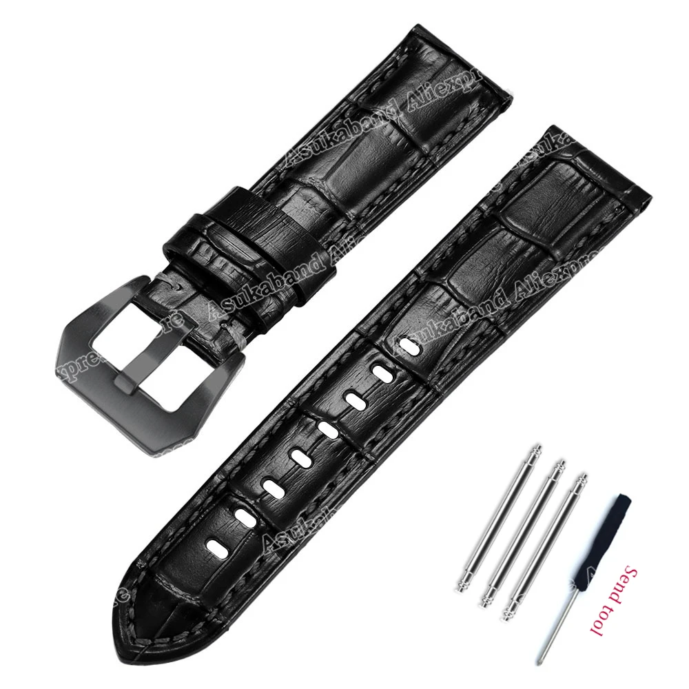 Elegant Leather Watch Band - Premium Strap for Timeless Style (Multiple Sizes Available)