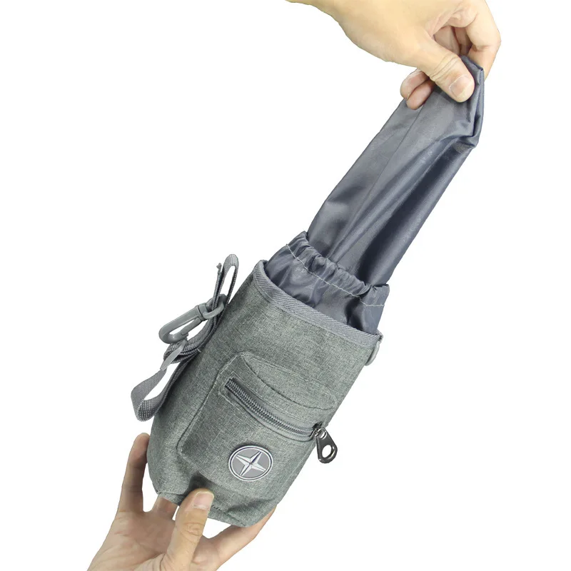 Portable Dog Training Treat Bag Puppy Snack Reward Waist Bag Dog Walking Snack Feed Pocket Pouch Detachable Training New