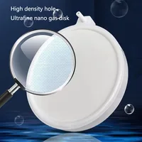 1Pcs 35/50/80mm Fish Tank Aquarium Air Stone Oxygen Aerator Increasing Air Bubble Pond Pump Hydroponic Oxygen Accessories Great 2