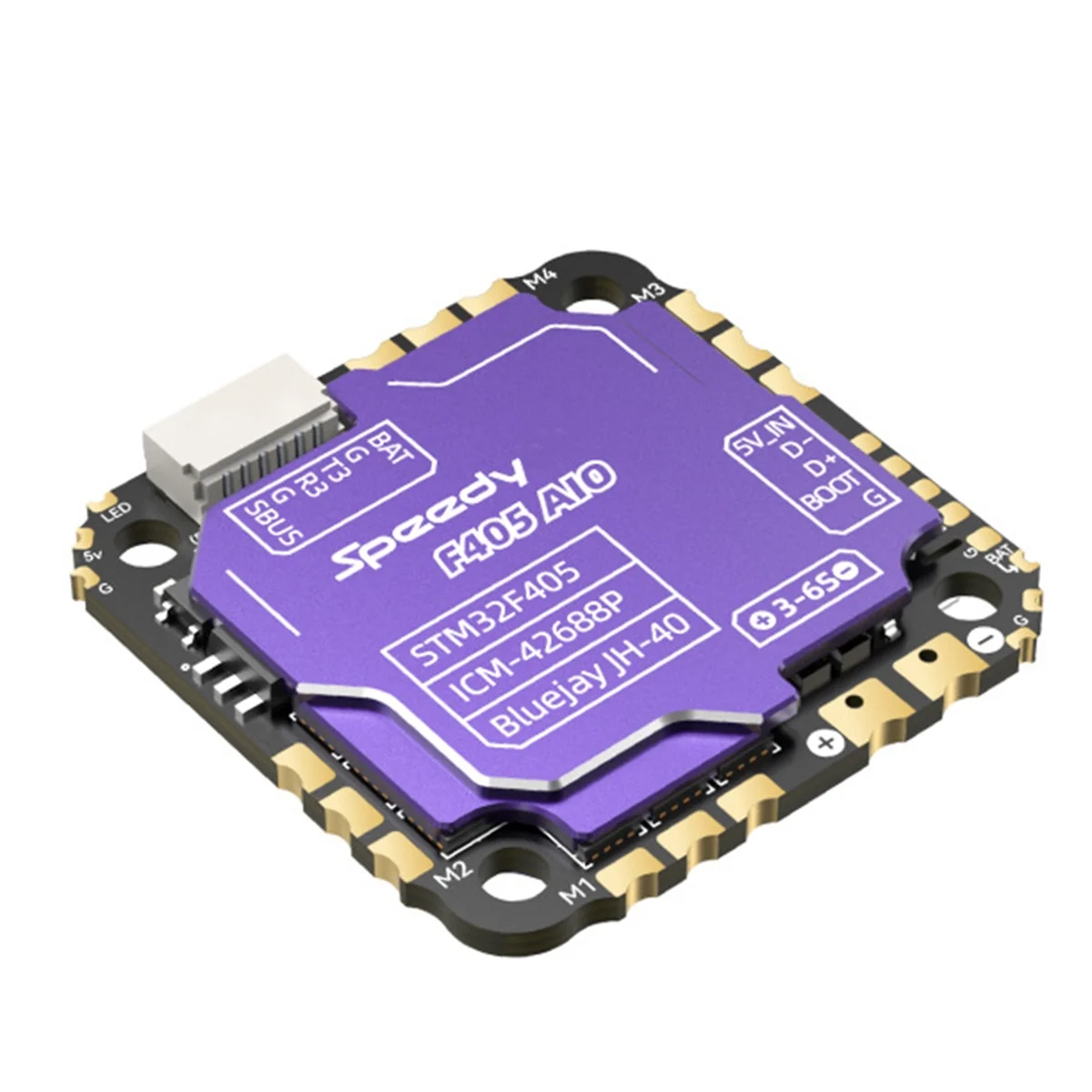 SpeedyBee F405 AIO 40A BlueJay Contrôleur Vol FPV 3-6S