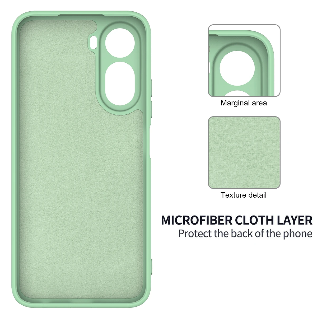 Rugged Armor Rubber Case with Microfiber Lining