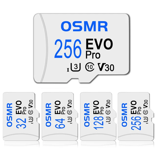 V30 High Speed Flash Card 64GB Original Storage Card 128GB 256GB Mini TF/SD Card Large Capacity Memory Card for Laptops/PC/MAC