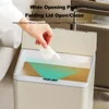 Sensor Trash Can Folding Trash Can for Kitchen Accessories Dustbin Big Desk Bin Automatic Bathroom Bedroom Wastebasket 5