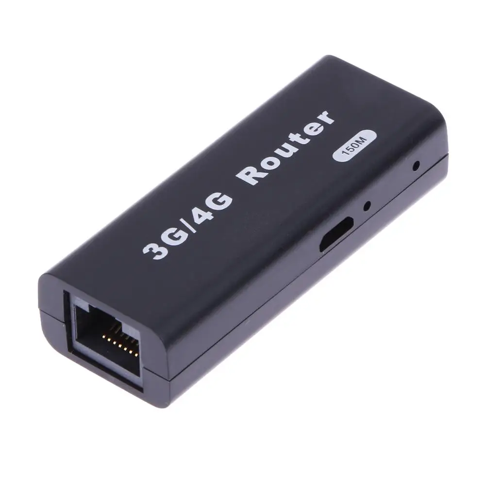 Portable Mini 3G/4G WiFi Wlan Hotspot AP Client 150Mbps RJ45 USB Wireless Router Mac iOS Windows Linux Android