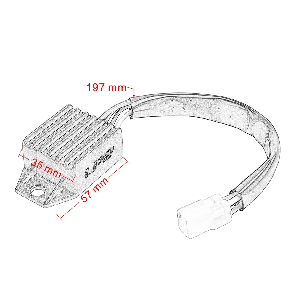혼다 CRF250 CRF250X CRF 250 X 2004-2019 31100-KSC-671 31100-KSC-A11 용 오토바이 레귤레이터 정류기 고정자 코일 가스켓