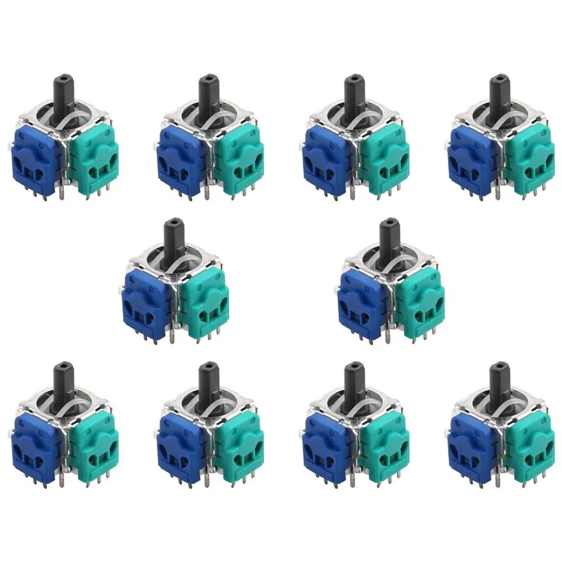 AED6-10 PCS Xboxone용 홀 전자기 조이스틱 홀 조이스틱 전위차계 3D 홀 전자기 조이스틱