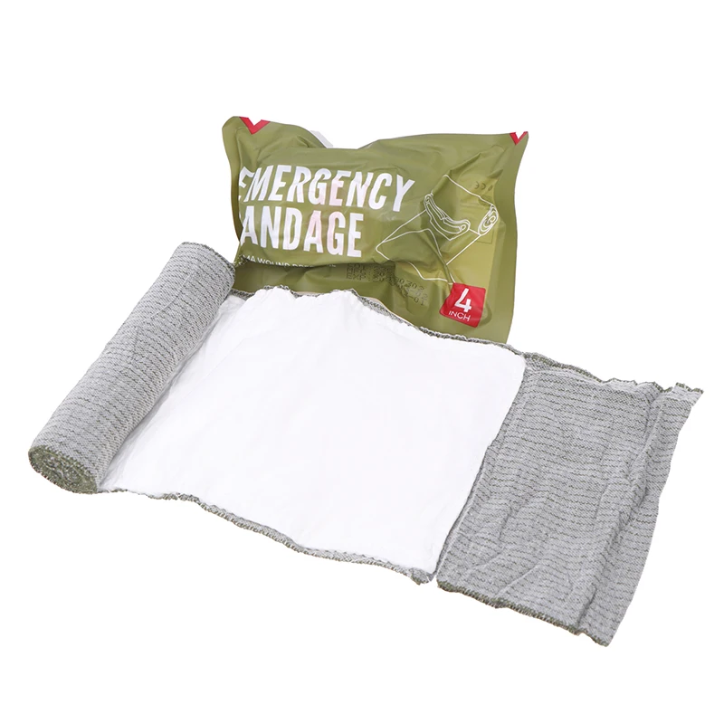 1PC Combat Abdominal Bandage 4/6 Inches Emergency Bandage Rescue Compression Wound Tactical Trauma Dressing wound bandage