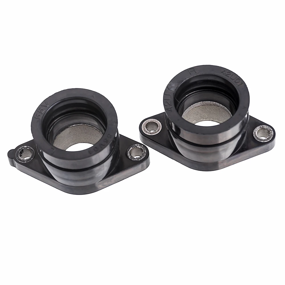

Motorcycle Carburetor Manifold Adapter Rubber Carb Flange Intake Boots for Yamaha XT350 1985-2000 for TT350 1986-1987