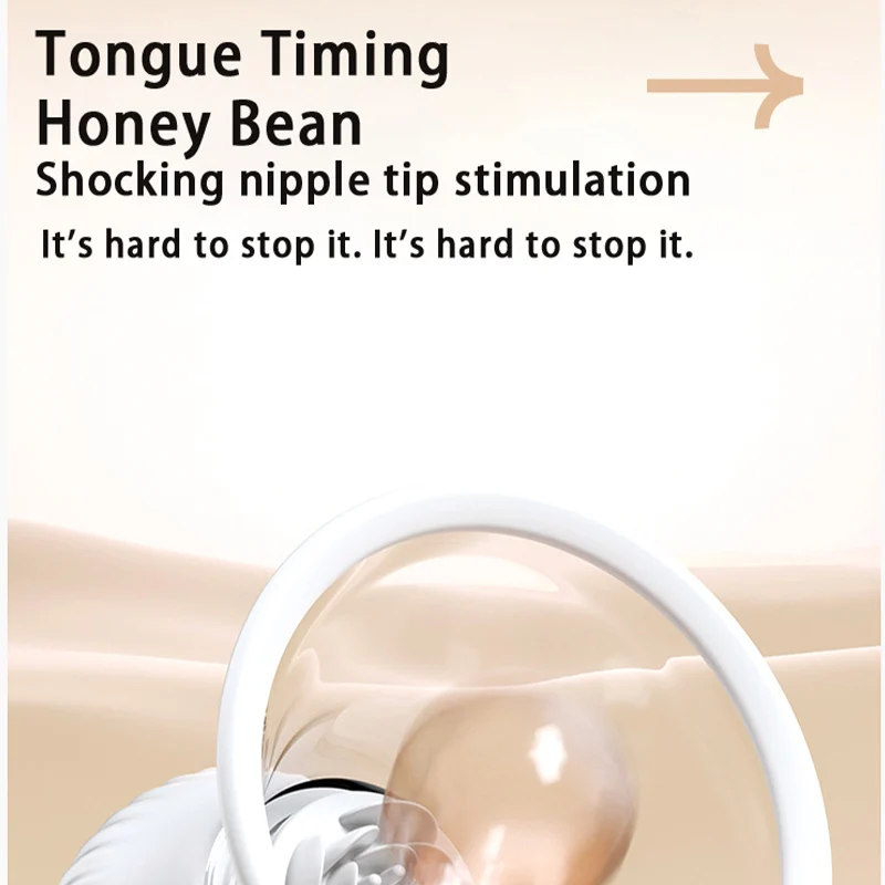 APP remote control rotating breast massage vibrator nipple sucking stimulation vibrator tongue licking nipple massager