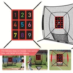 Portable Baseball and Softball Practice Net with Adjustable Strike Zone for Hitting, Pitching, and Catching