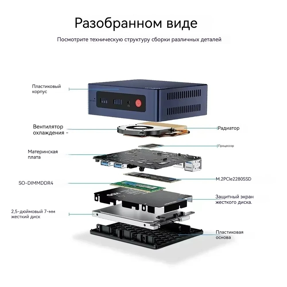 Beelink MINI S12 Pro N100 Gamer Mini PC Intel 12th N95 DDR4 8GB 256GB 16GB 500GB SSD 2.4G Dual Wifi 1000M BT5.2 NVME Desktop PC 5