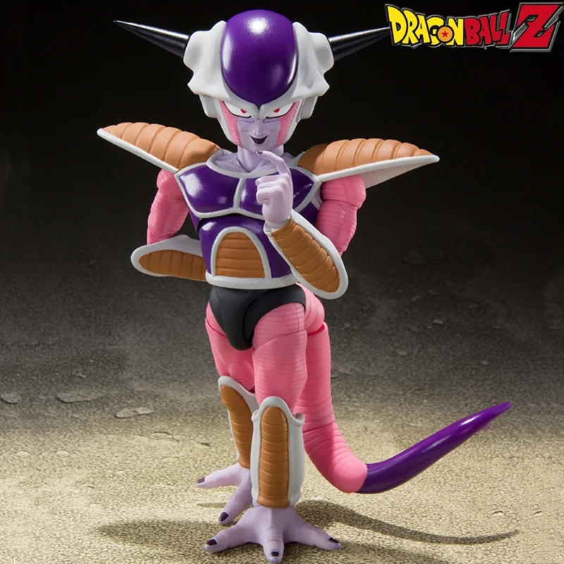 

2022 In Stock Original Bandai Dragon Ball Shf Frieza First Form Frieza Pod Pvc Action Figure Collection Model Toy Kids Xmas Gift