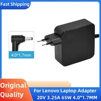 Chargeur pour ordinateur portable AC 20V, 3,25 a, 65W, 4.0x1.7mm, pour Lenovo IdeaPad 330s 320 100-15 B50-10 YOGA 710 510-14ISK, adaptateur Redmibook 14 13 1