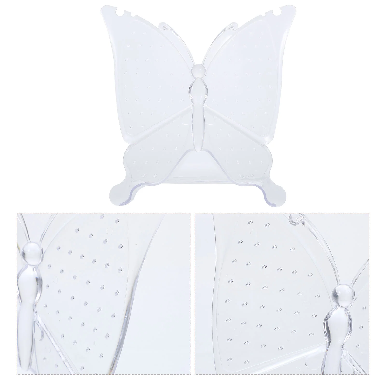 

Butterfly Earring Display Board Stand Girls Earrings Storage Rack Holder Plastic Stands for Selling Miss