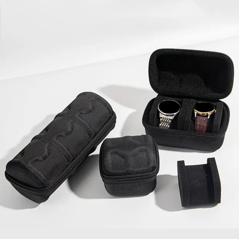 EVA Watch Travel Roll Case 1-4 Slot Storage Organizer Shockproof Protector