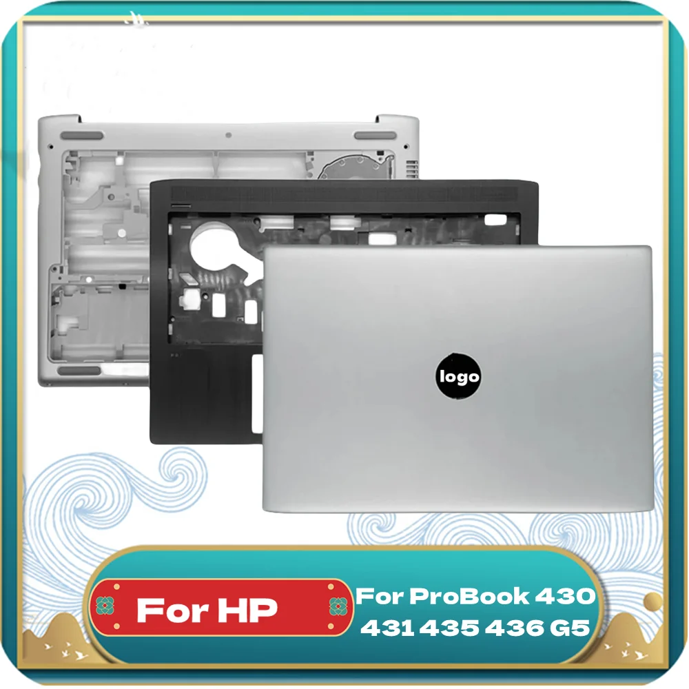 

NEW LCD Back Cover For HP ProBook 430 431 435 436 G5 Palmrest Upper Top Case Front Bezel Palmrest Bottom Case Hinges Cover