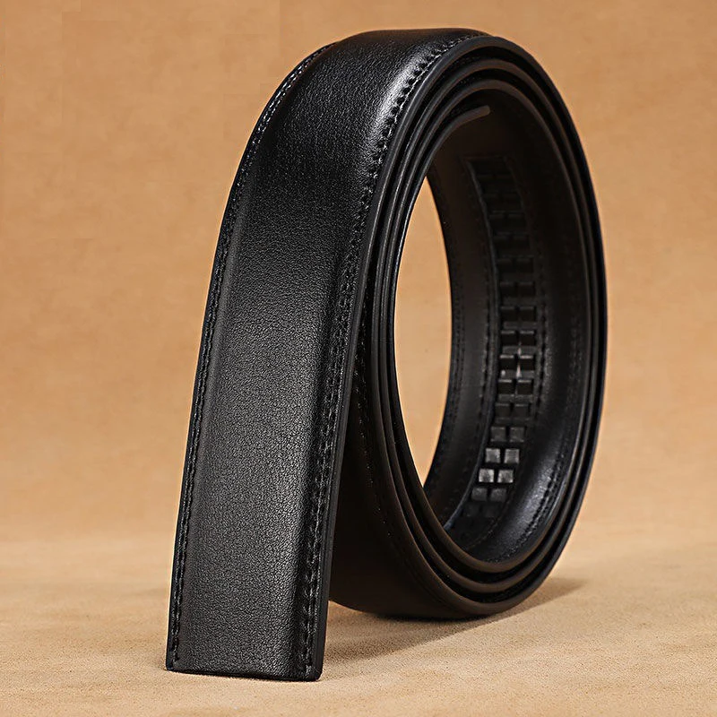2.4cm 2.8cm 3.0cm 3.2cm 3.5cm Belt With Holes Designer Belts Men Cow Leather Belt Without Buckle