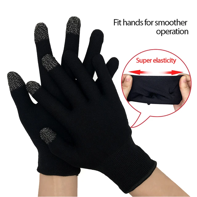 Gants de jeu anti-transpiration pour gamer, 2/8/10 pièces, manchons de  doigts respirants pour écran tactile - AliExpress
