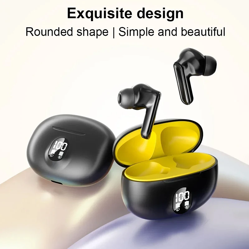 Wireless Headphone Bluetooth Earphones Wireless Earphone XIAOMI Wireless Headsets 895B Bluetooth 5.3 ENC Earbuds LED Power Display TWS Sport With Mic Smartphone