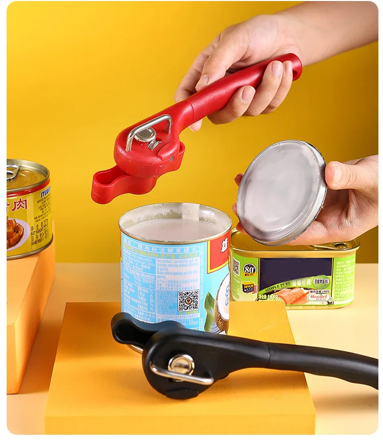 Can Opener Stainless Steel Can Opener Single Handle Side Lid Canning