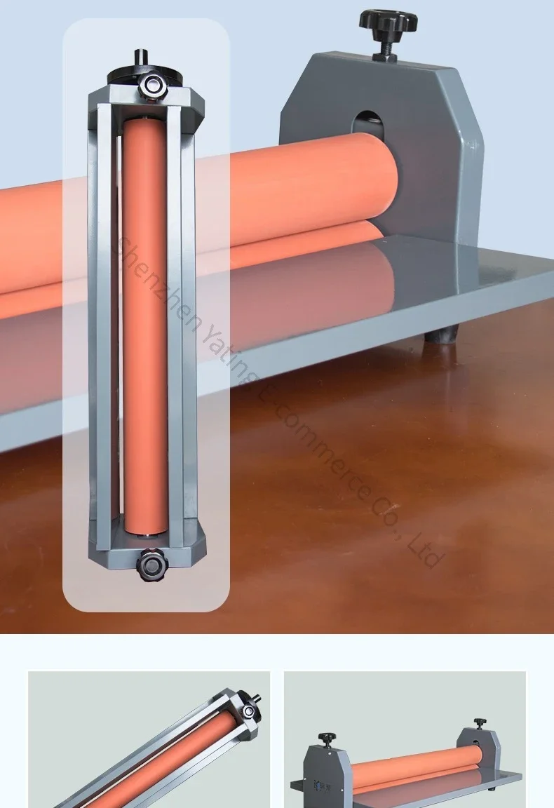 1000mm Hand Cranked Photo Lamintor Peritoneal Structure Laminating Machine Deskt