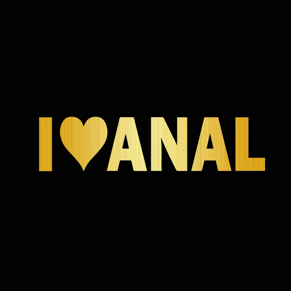 Araba Sticker I Love Anal Sticker 6 