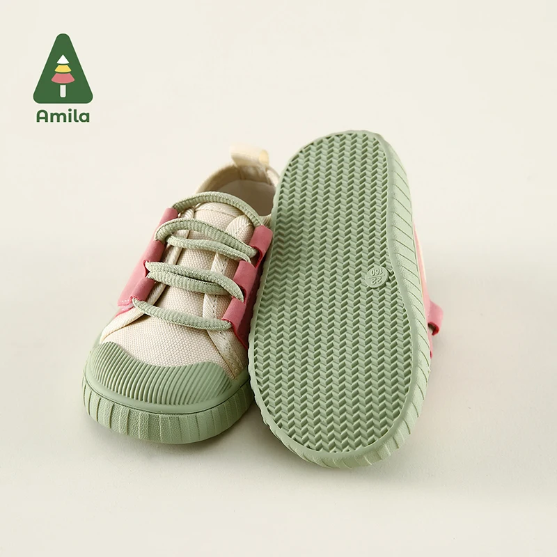 Amila Baby Shoes 2023 New Spring Summer Hot Sale Fashion Children Wearing Soft Lightweight Casual Breathable Girls Boys Shoes 4