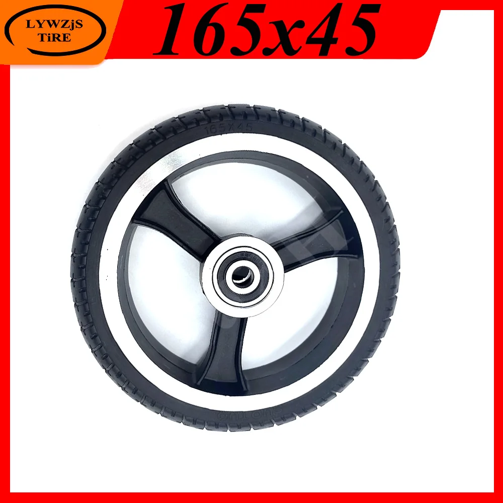 

6.5 Inch 165x45 Solid Wheel Tire for Mini Electric Scooter Balancing Car 165x45 Explosion-proof Solid Wheel Accessories
