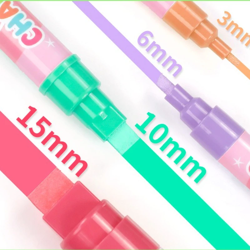 Dust Free Erasable Liquid Chalk Markers for Glass