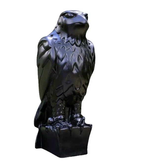 

New Cross border Home Creativity Imitation Wood Carving Animal Eagle Statue Owl Office Bookshelf Decoration Crafts