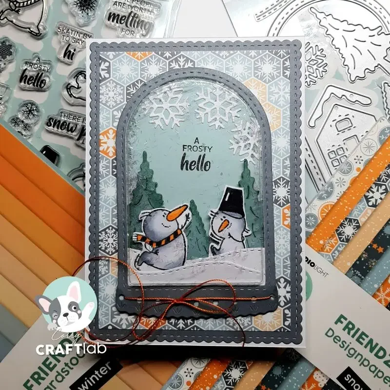Christmas Metal Cutting Die And Go-karts and owls Stamps Scrapbooking Background DIY Decoration Craft Embossing Stencil