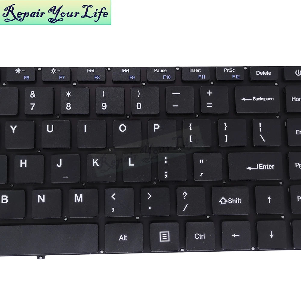 Teclado para Notebook Checo dos Eua para Teclast e Taidian f7 Plus Plus ii Teclado para Notebook Xk-hs122 Mb3181005 Pride-k3893 Yms0177-c - Imagem 3