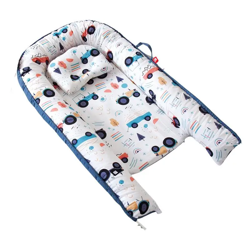 baby-nest-bed-with-pillow-portable-baby-lounger-adjustable-newborn-lounger-travel-crib-soft-breathable-for-newborn-bed-bumper