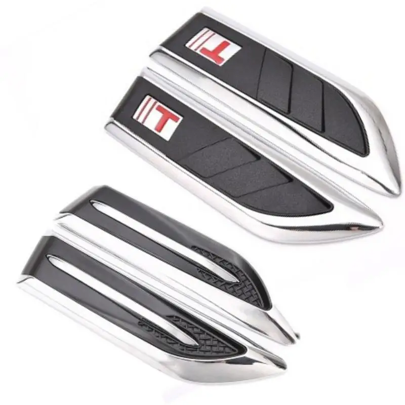 

Car Air Flow Vent Decal Decorative Cars Cell Air Flow Intake Hood Scoop Non Fading Bonnet Vent Cover Stickers auto Accessories