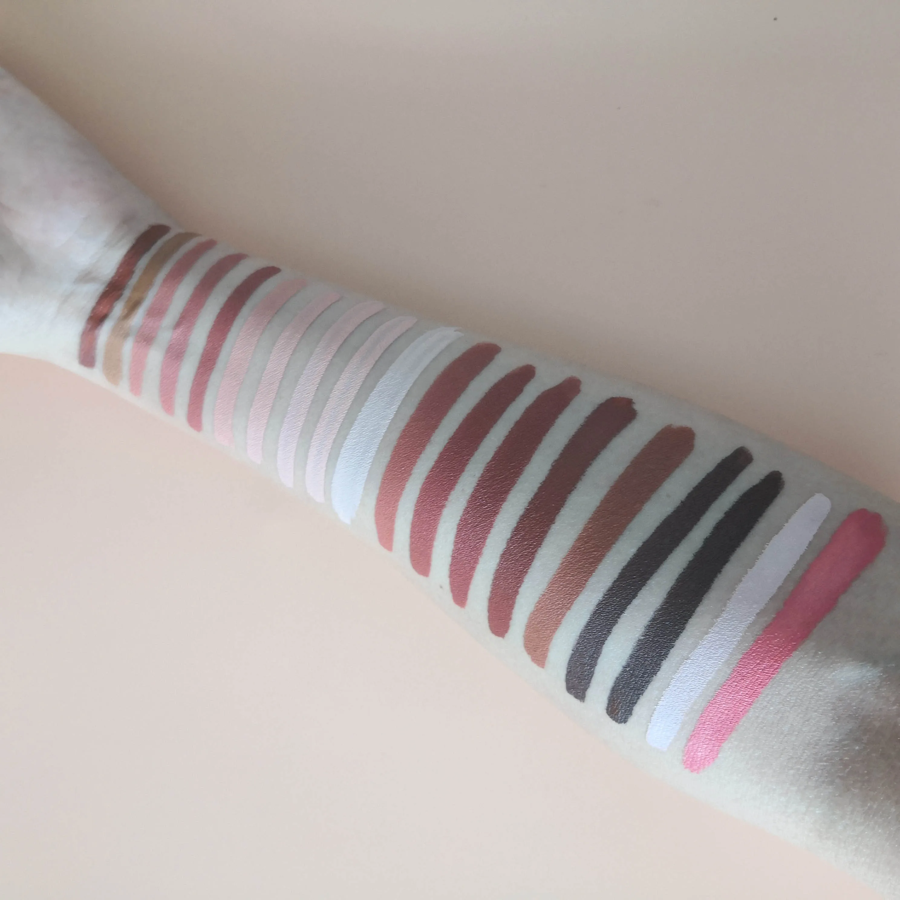 3g Matte Brown Color Water-Based Face Body Painting Water Activated Eyeliner Wet Cake Liner 4