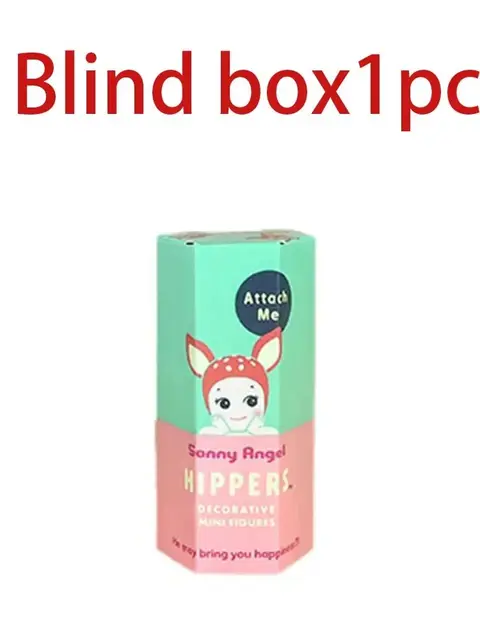 Sonny Angel Hippers Blind Box Lie Down Angel Series Anime Character Kawaii Cartoon Surprise Box Toy Kids Gifts 3