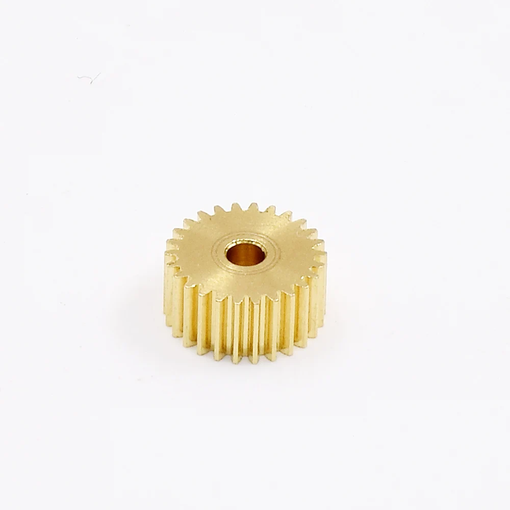 0.3 Modulus Metal Copper Brass Gear 26T Teeth Brass Pinion Gear Fit 2mm Shaft RC Toy Car