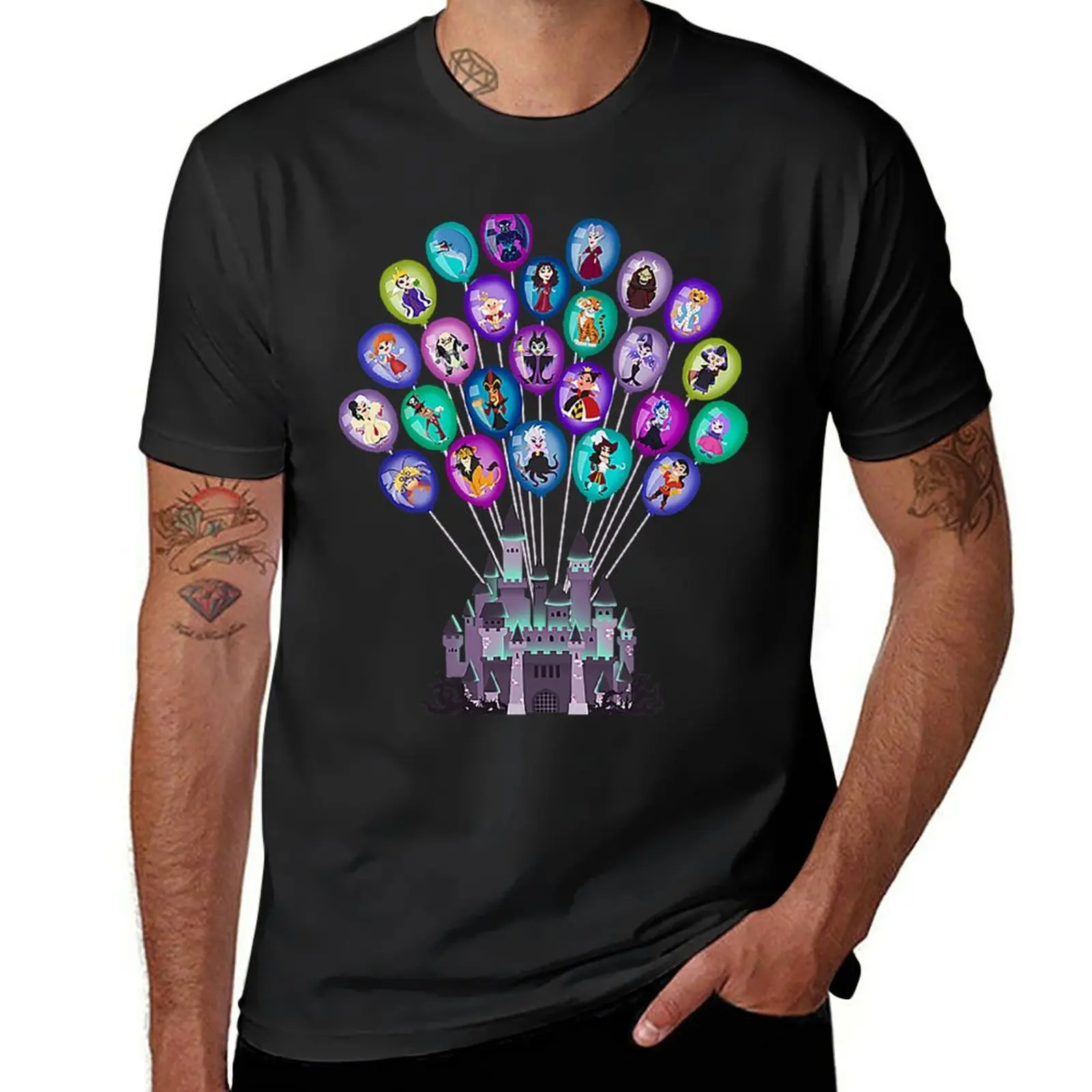 

Castle of Villains T-Shirt summer top cute tops slim fit t shirts for men