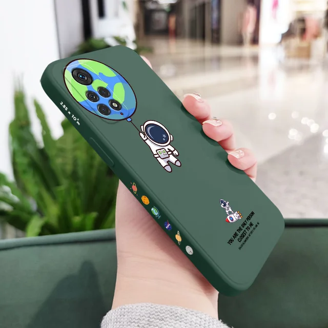 Travel Around Space Phone Case For Xiaomi Redmi Note 11 11S 11T 10 10A 10T 10S 9T 9 8 7 Pro Plus 10C 9A 9C 9T 4G 5G Cover Dark Green 1