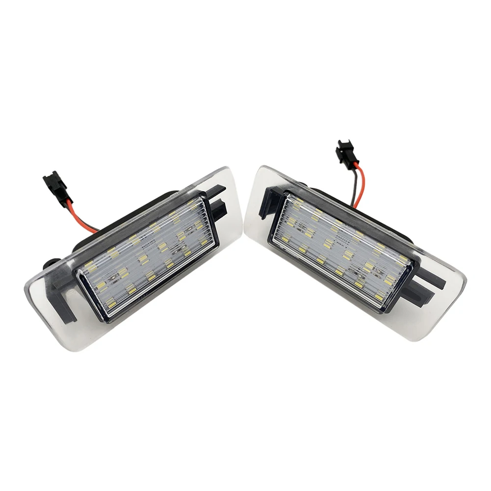

12V 3W LED Number License Plate Light Lamp Canbus No Error for 2015-2022 Chevy Tahoe Suburban GMC Yukon XL