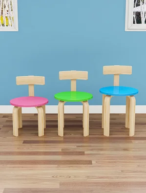 

Free shipping Kindergarten children's backrest chairs in multiple colors Purchase notes Color height