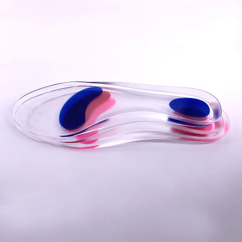 Medical Silicone Gel Insole for Flat Feet Arch Support Orthopedic Plantar Fasciitis Pain Relief Foot Care Metatarsal Pad orthopedic insoles