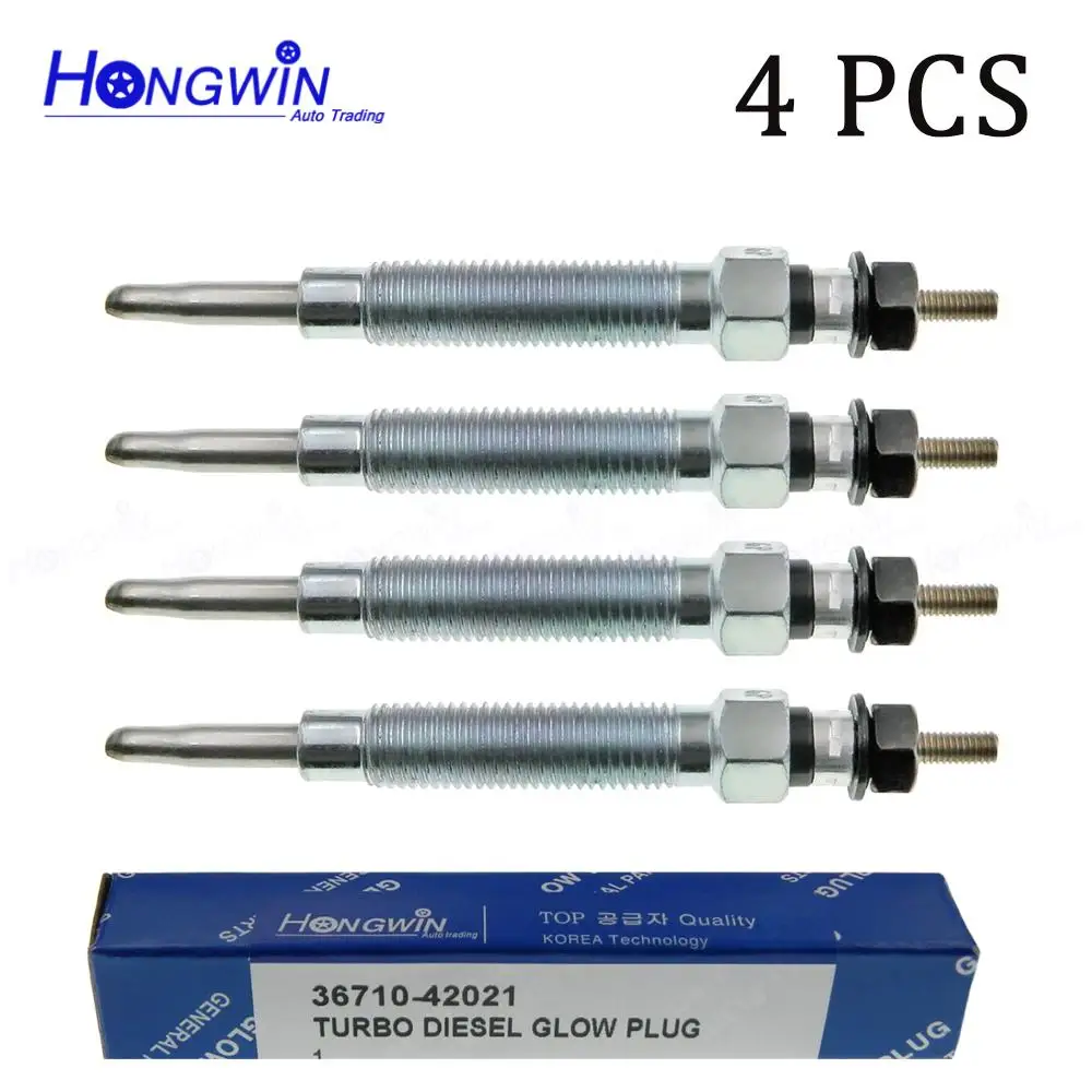 4/8/12 PCS Turbo Diesel Heater Glow Plugs For Hyundai Terracan Grace