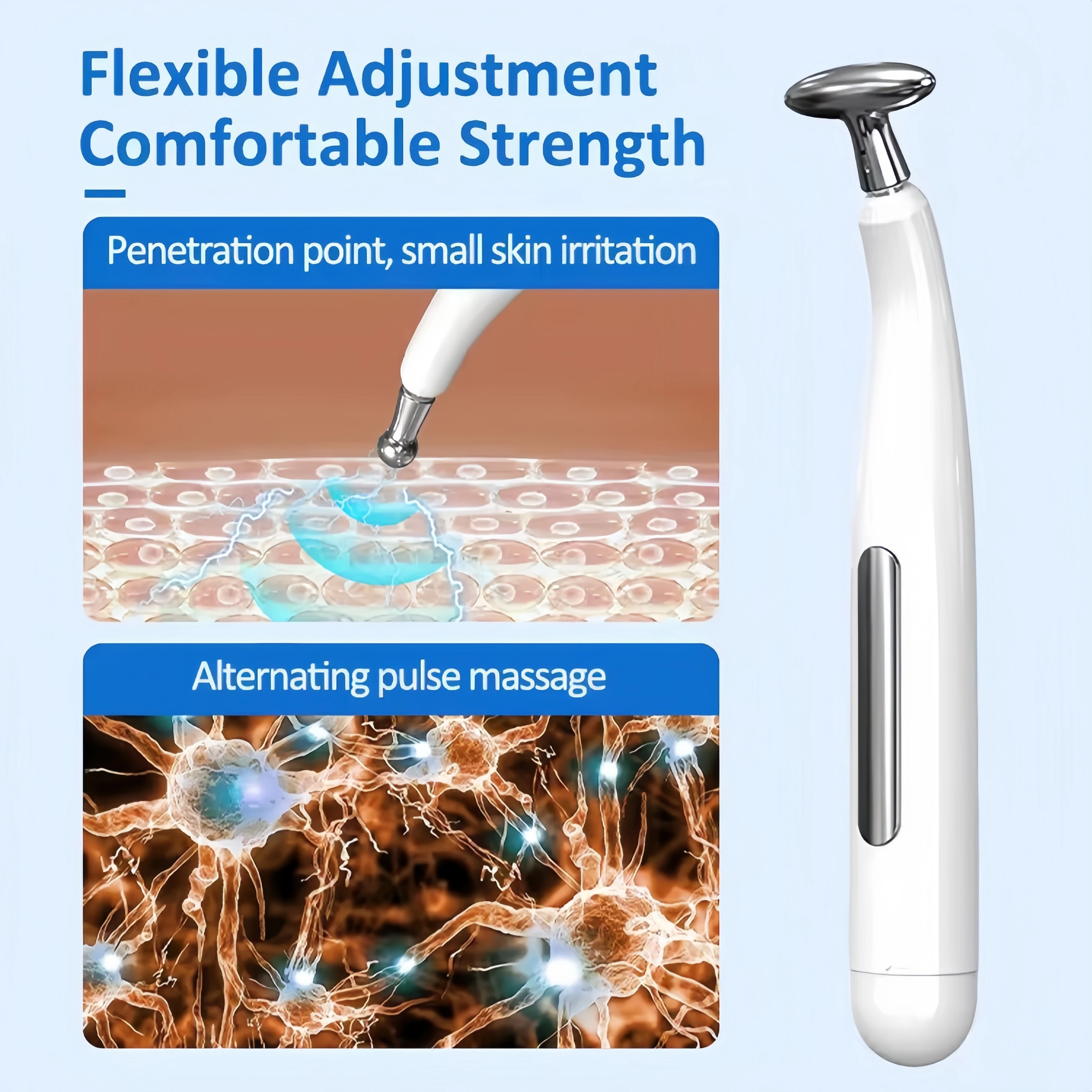 Electronic Acupuncture Pen 5/8/10 In 1 Massage Acupuncture Pen Electronic Acupuncture Point Pen Meridian Energy Acup Massager MultiFunction Massage